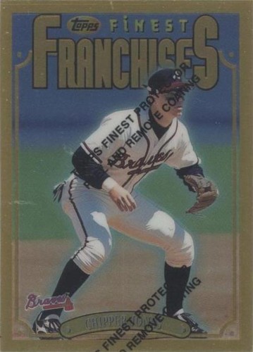 1996 Topps Finest - Chipper Jones #192