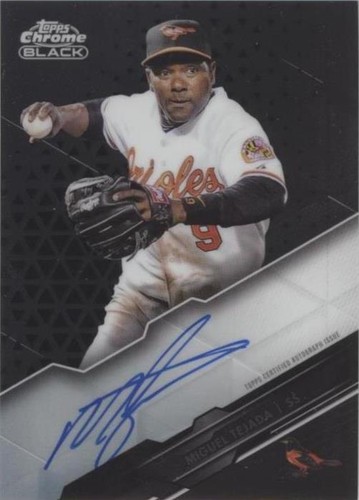 2020 Topps Chrome Black - Miguel Tejada #CBA-TEJ