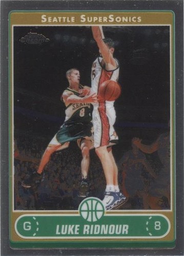 2006-07 Topps Chrome - Luke Ridnour #93