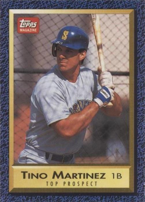Tarjetas de revista Topps 1990-93 - Tino Martínez #TM46