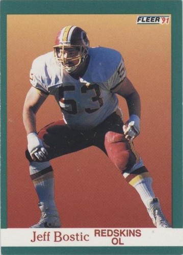 1991 Fleer Jeff Bostic #382