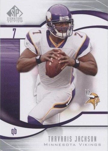 2009 SP Signature Edition Tarvaris Jackson #92