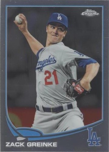2013 Topps Chrome - Zack Greinke #161