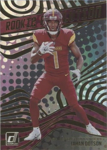 2022 Panini Donruss Jahan Dotson #REV-10