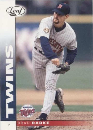 2002 Leaf - Brad Radke #30