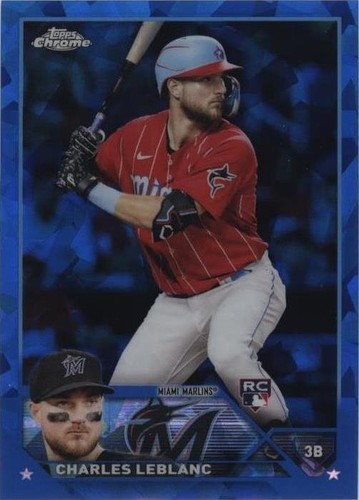 2023 Topps Chrome Sapphire Edition - Charles Leblanc #446