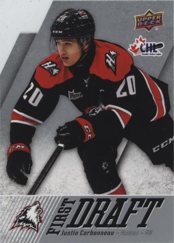2022-23 Upper Deck CHL - Justin Carbonneau #FD-35
