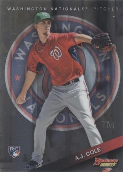 2015 Bowman's Best - A.J. Cole #80