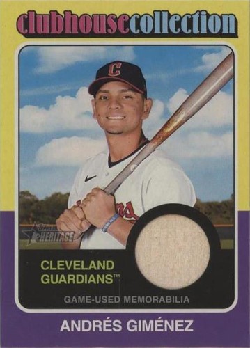 2024 Topps Heritage - Andres Gimenez #CCR-AG