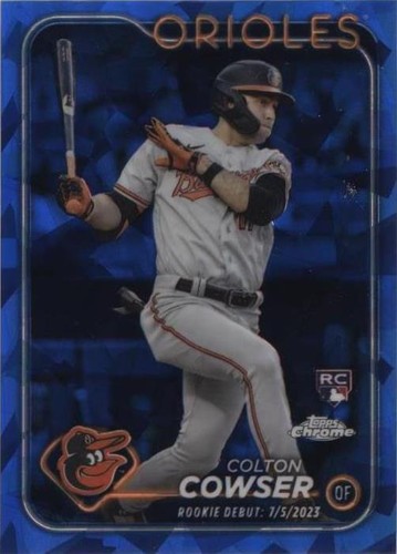 2024 Topps Chrome Update Series Sapphire Edition - Colton Cowser #USCS72