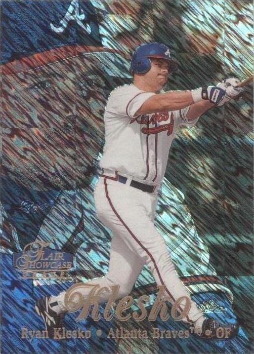 1998 Flair Showcase - Ryan Klesko #40