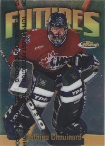 1998-99 Topps Finest - Mathieu Chouinard #F12