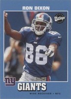 2001 Upper Deck Vintage Ron Dixon #113