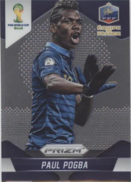 Paul Pogba 2014 Prizm World Cup #79 Red /149 Price Guide