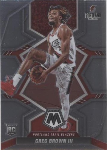 2021-22 Panini Mosaic - Greg Brown III #245