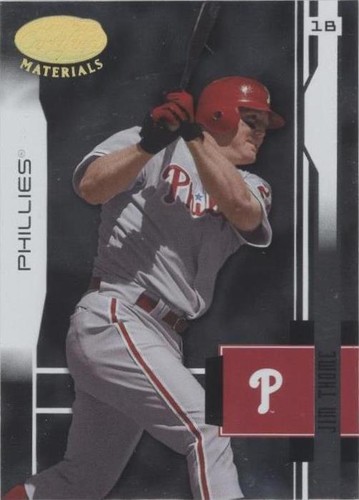 2003 Leaf Certified Materials - Jim Thome #140