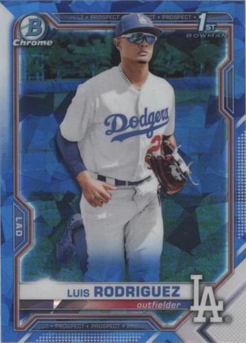 2021 Bowman Chrome Sapphire Edition - Luis Rodriguez #BCP-196