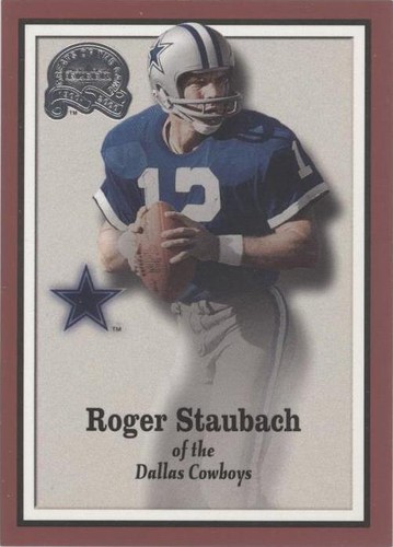 2000 Fleer Greats of the Game Roger Staubach #15