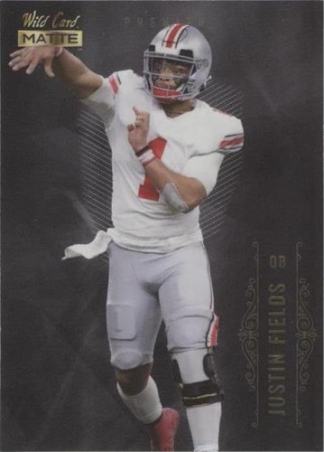 2021 Wild Card Nationals Justin Fields #MBC-2