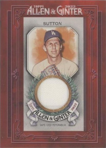 2022 Topps Allen & Ginter - Don Sutton #MFR-DS