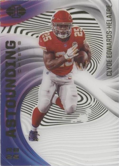 2020 Panini Illusions Clyde Edwards-Helaire #A4