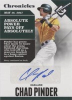 2017 Panini Chronicles - Chad Pinder #CA-CP