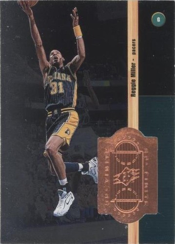1998-99 SPx Finite - Reggie Miller #54
