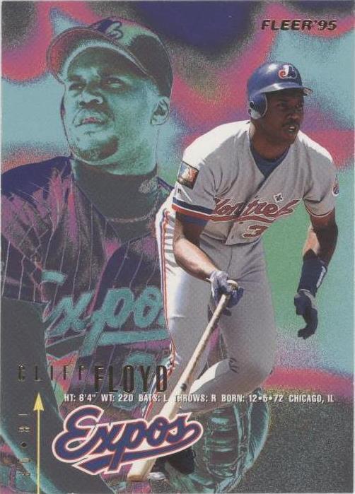 Fleer 1995 - Cliff Floyd #350