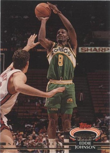 1992-93 Topps Stadium Club - Eddie Johnson #171