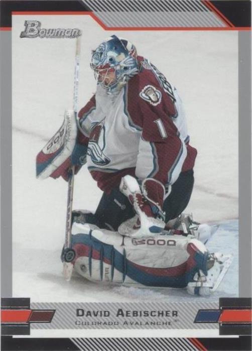 2003-04 Bowman Draft Picks - David Aebischer #47