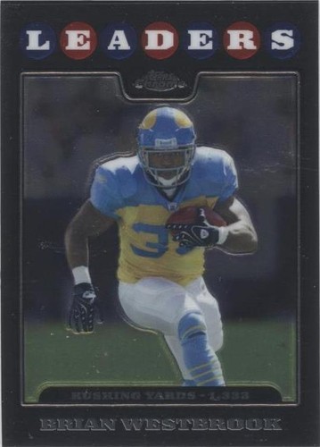 2008 Topps Chrome Brian Westbrook #TC126