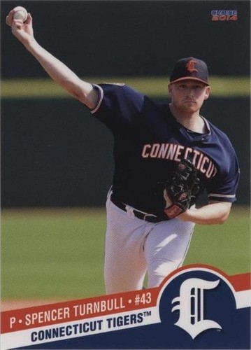 2014 Choice Connecticut Tigers - Spencer Turnbull #33