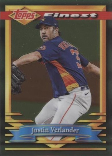 2021 Topps Finest Flashbacks - Justin Verlander #129