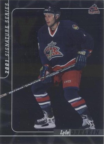 2000-01 In the Game Be A Player Signature Series - Lyle Odelein #159