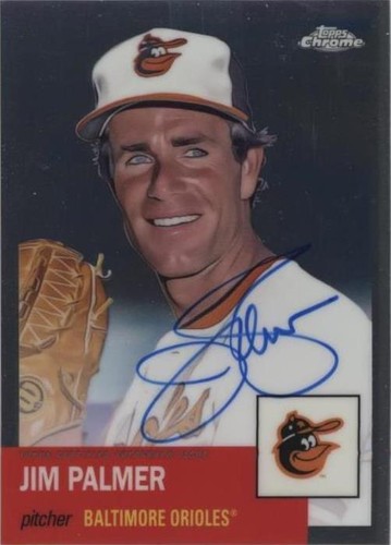 2022 Topps Chrome Platinum Anniversary - Jim Palmer #CPA-JP