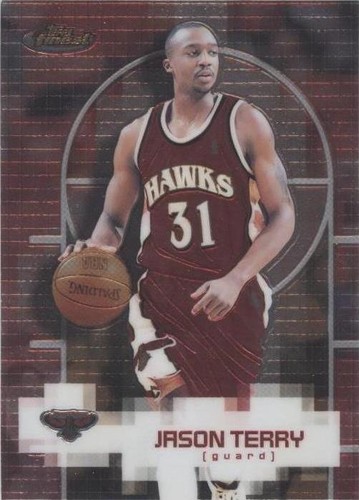 2000-01 Topps Finest - Jason Terry #114