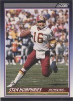1990 Score Stan Humphries #16T