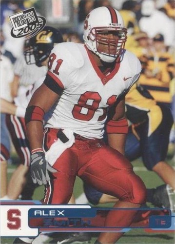 2005 Press Pass Alex Smith #B33