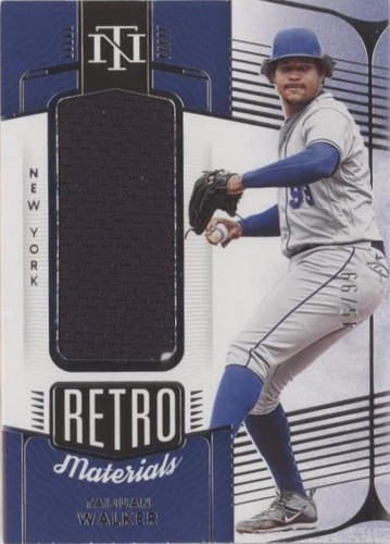 2022 Panini National Treasures - Taijuan Walker #RM-TW