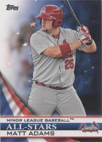 2012 Topps Pro Debut - Matt Adams #AS-MA