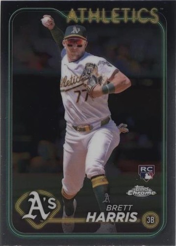 2024 Topps Chrome Update Series - Brett Harris #USC183