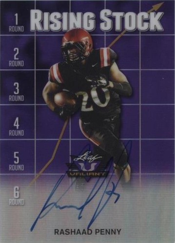 2018 Leaf Valiant Rashaad Penny #RS-RP1