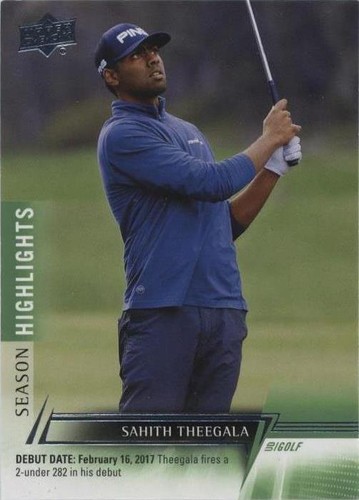 2024 Upper Deck - Sahith Theegala #67