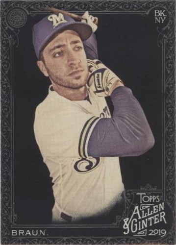 2019 Topps Allen & Ginter's X - Ryan Braun #40