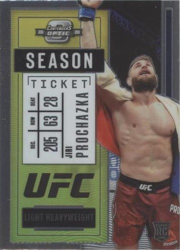 2021 Panini Chronicles UFC - Jiri Prochazka #274