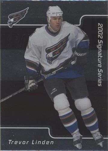 2001-02 In the Game Be A Player Signature Series - Trevor Linden #125