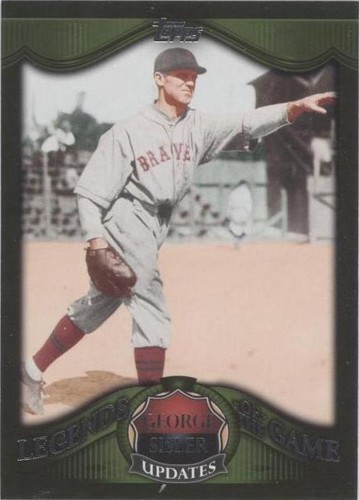 2009 Topps Updates & Highlights - George Sisler #LGU7