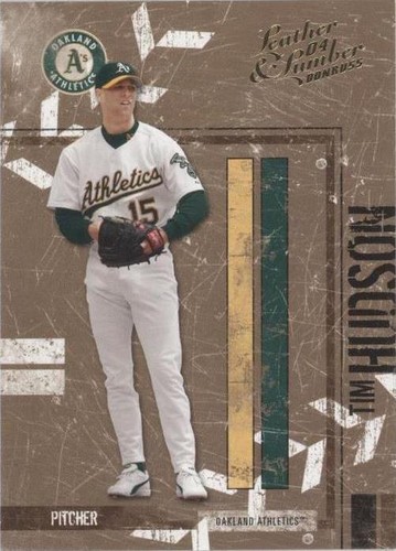 2004 Donruss Leather & Lumber - Tim Hudson #110