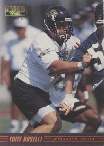 1995 Classic Pro Line Series II Tony Boselli #II-51