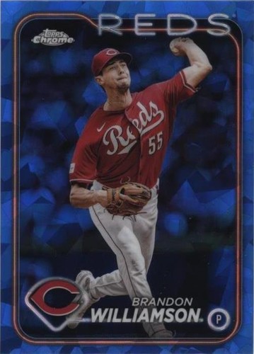 2024 Topps Chrome Sapphire Edition - Brandon Williamson #522